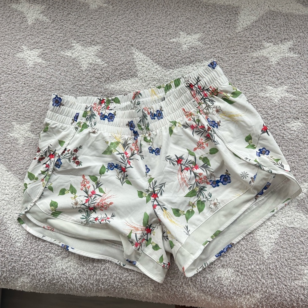 Athleta Floral Shorts